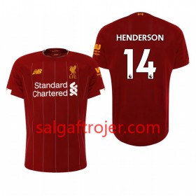 Liverpool Fodboldtrøjer Jordan Henderson 14 Hjemmebanesæt 2019/20 Kort ærmer